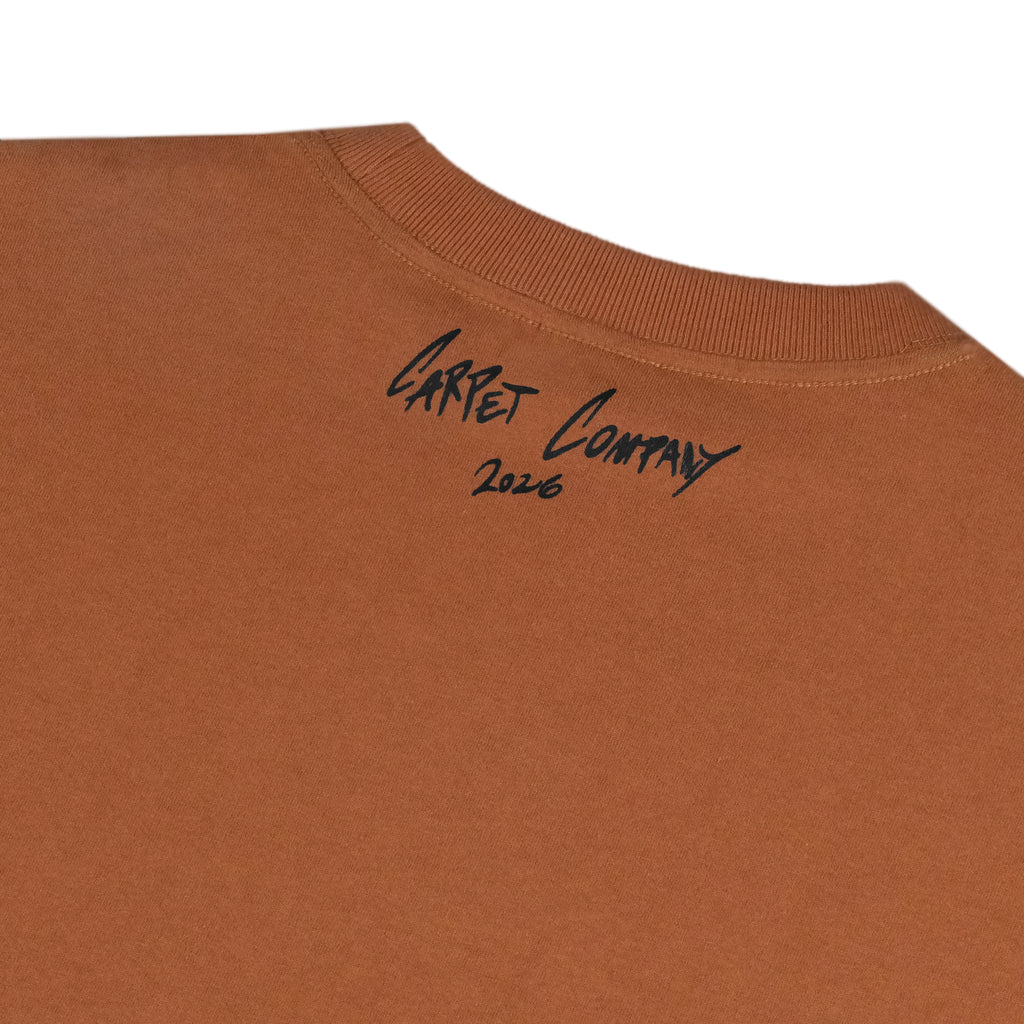 Glow in the Dark C-Star Tee - Brown