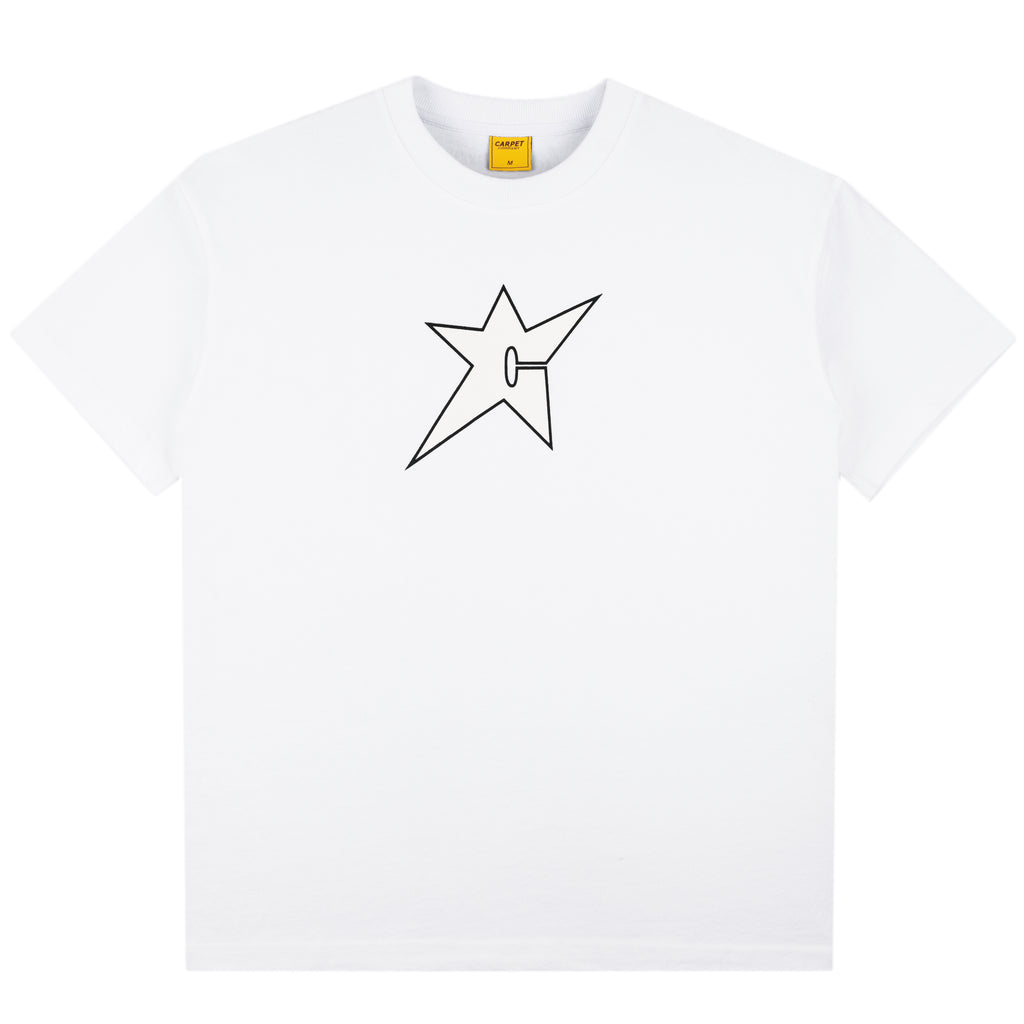 Glow in the Dark C-Star Tee - White