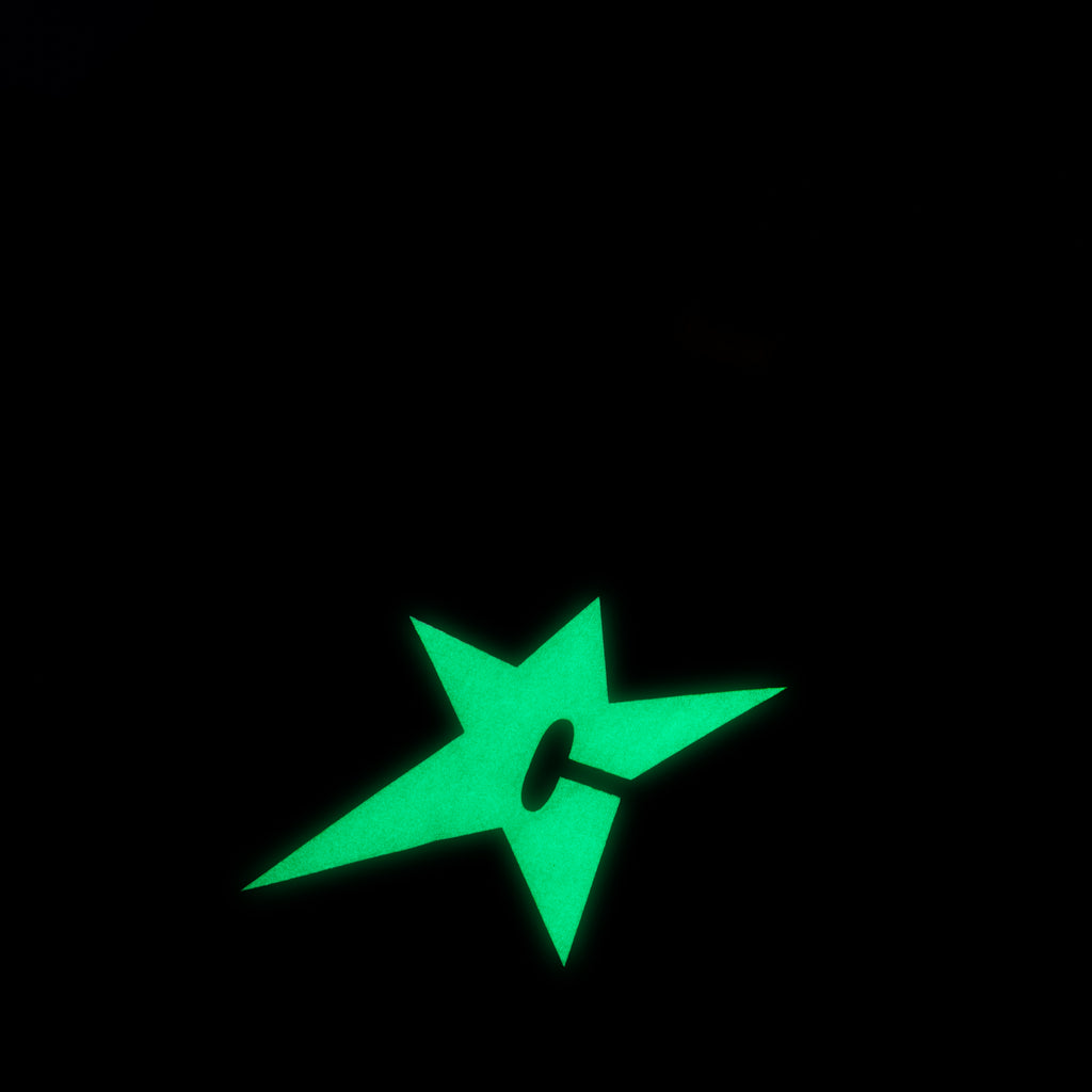 Glow in the Dark C-Star Tee - White