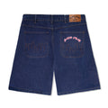 Logo Denim Shorts - Raw Indigo