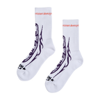 Chain Socks - White