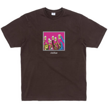 The End Tee - Brown