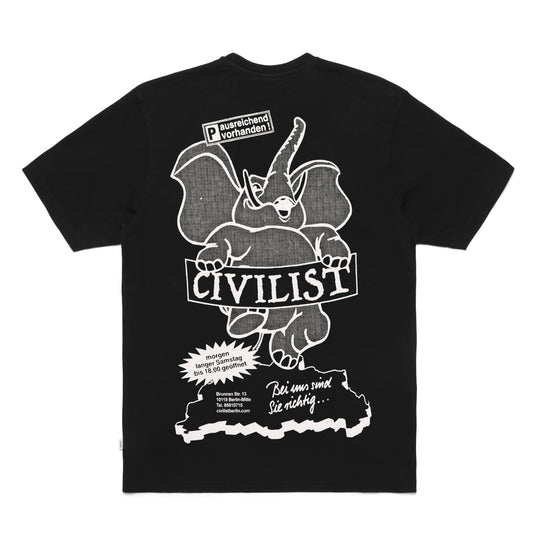 Elephant Tee - Black