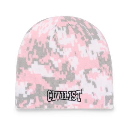Striped Skully Beanie - Light Digi Camo