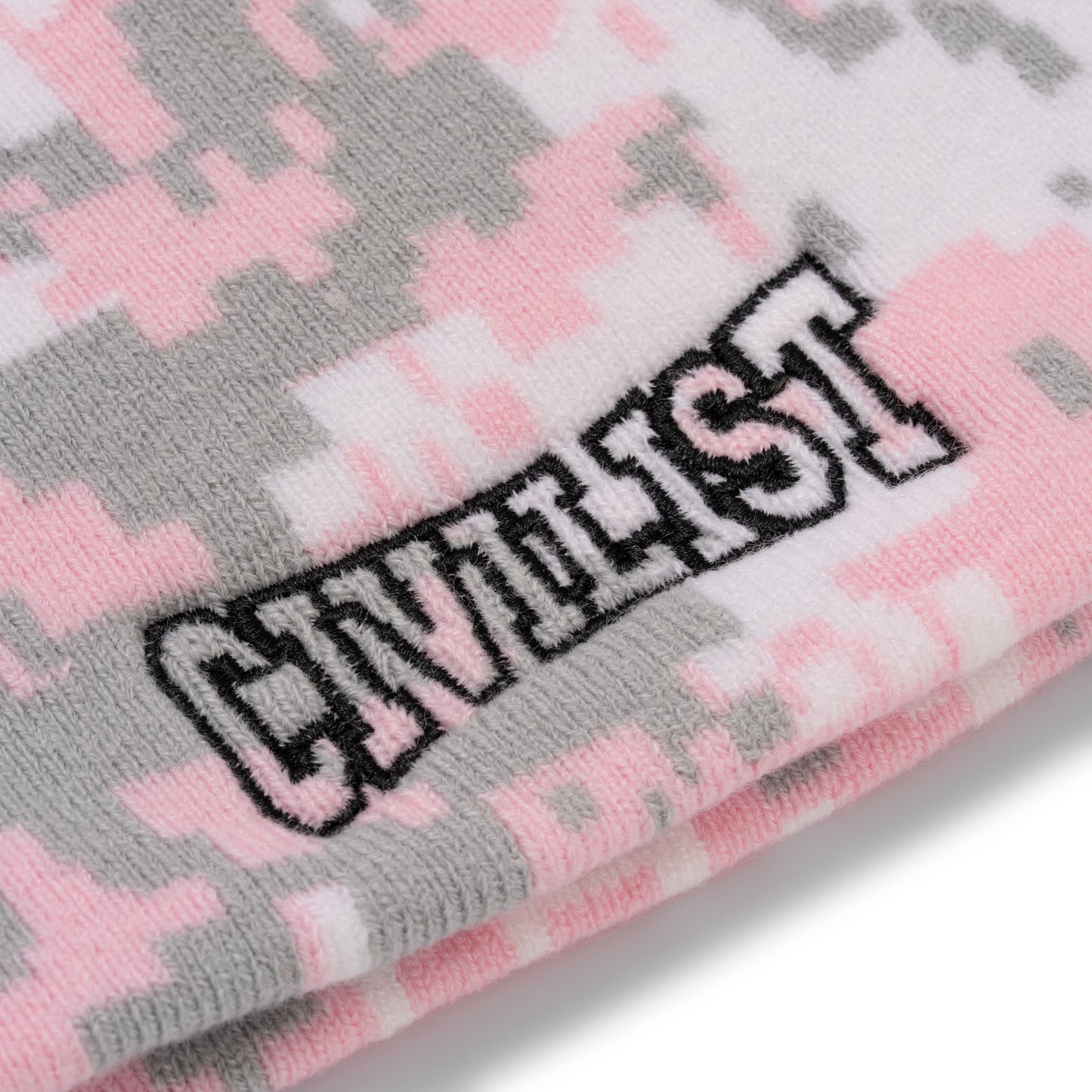 Striped Skully Beanie - Light Digi Camo