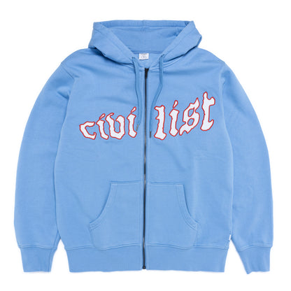 Exotique Zip Hoodie - Blue