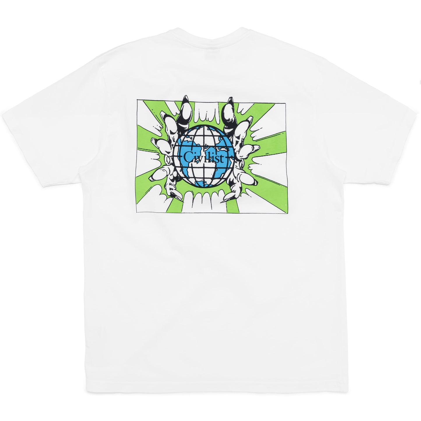 Globus Tee - White