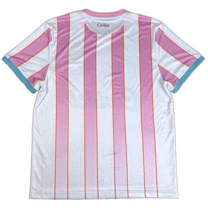 Striped Jersey - Pink / Blue