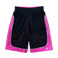Reversible Court Shorts - Black / Fuchsia