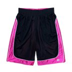 Reversible Court Shorts - Black / Fuchsia