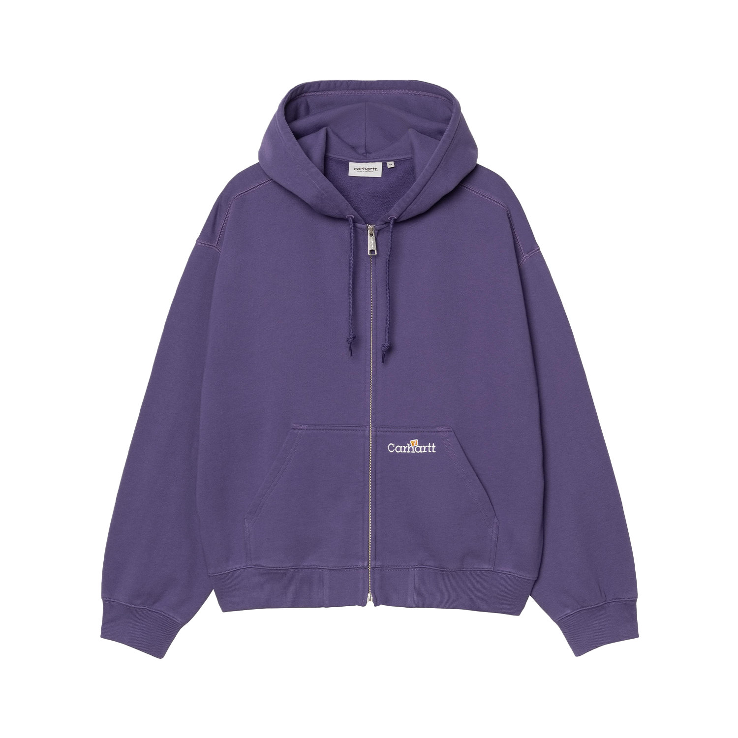 Hooded WIP Label Sweat Jacket - Calla