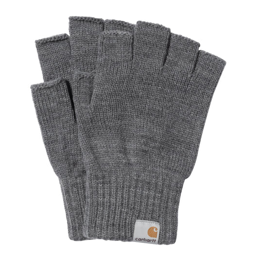 Mitten Fingerless Gloves - Dark Grey Heather