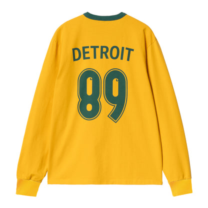 L/S 89 Ringer - Quince / Rainforest