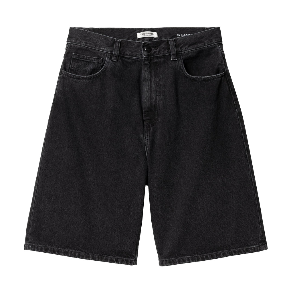 W' Brandon Short - Black (Stone Washed)
