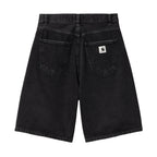 W' Brandon Short - Black (Stone Washed)