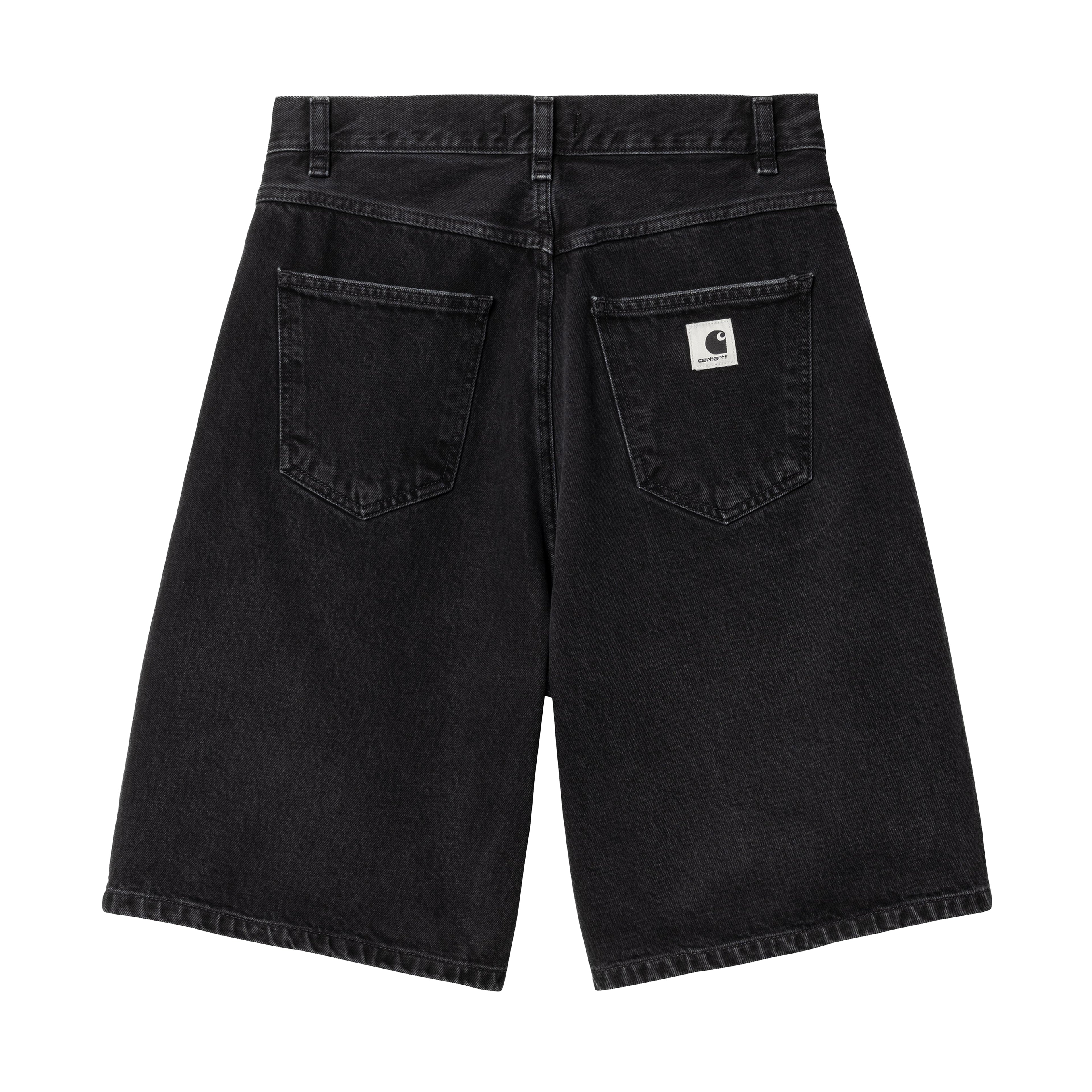 W' Brandon Short - Black (Stone Washed)
