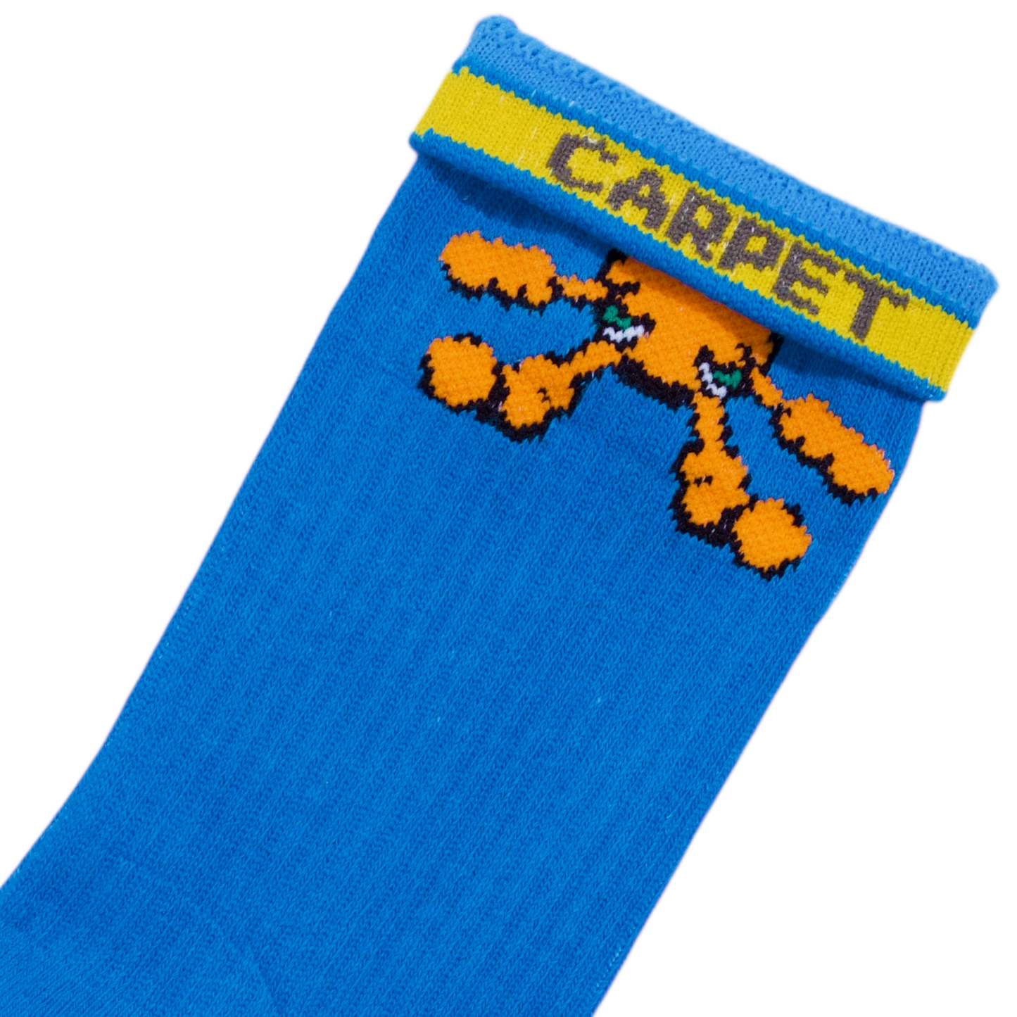 Carpet Bacteria Socks - Blue