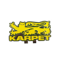 Carpet Company Lion Hat Pin - Yellow
