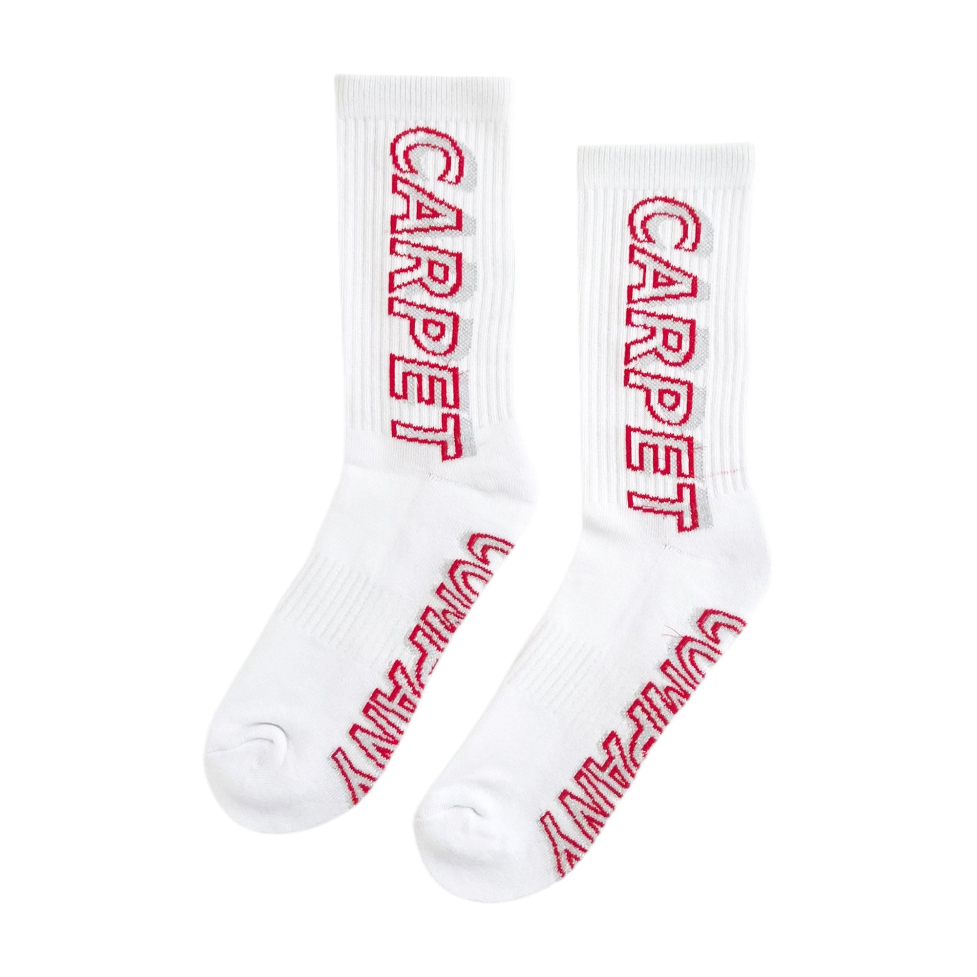Misprint Socks - White