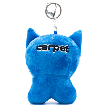Cat Plushie Keychain - Blue
