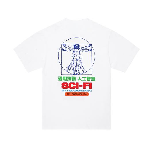 Chain Of Beign Tee - White