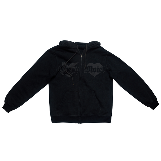 Universal Zip Hoodie - Black