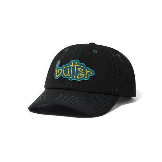 Connections 6 Panel Cap - Black