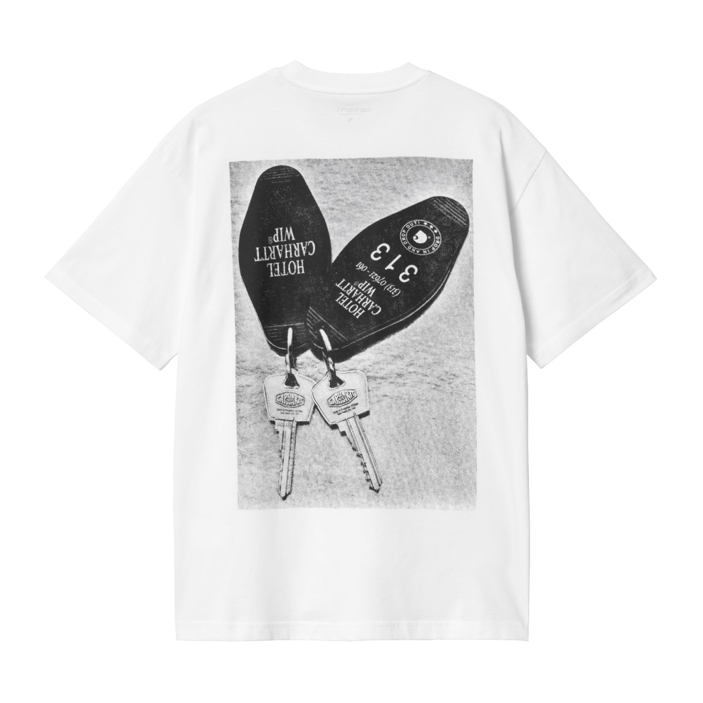 Hotel Keys Tee - White