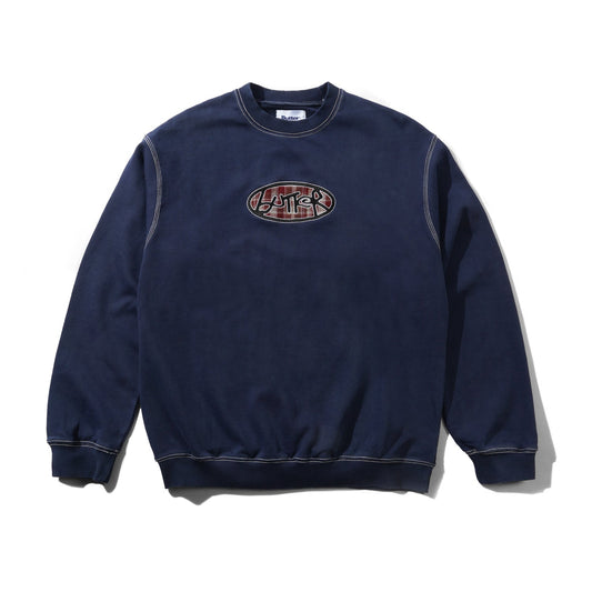 Crust Crewneck - Washed Navy