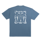 Cybercafé x Exclusive Os Cabides Peace Tee - Blue