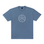 Cybercafé x Exclusive Os Cabides Peace Tee - Blue