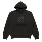 Cybercafé x Exclusive Os Cabides Peace Hoodie - Charcoal