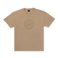 Cybercafé x Exclusive Os Cabides Peace Tee - Sand