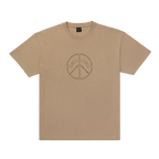 Cybercafé x Exclusive Os Cabides Peace Tee - Sand
