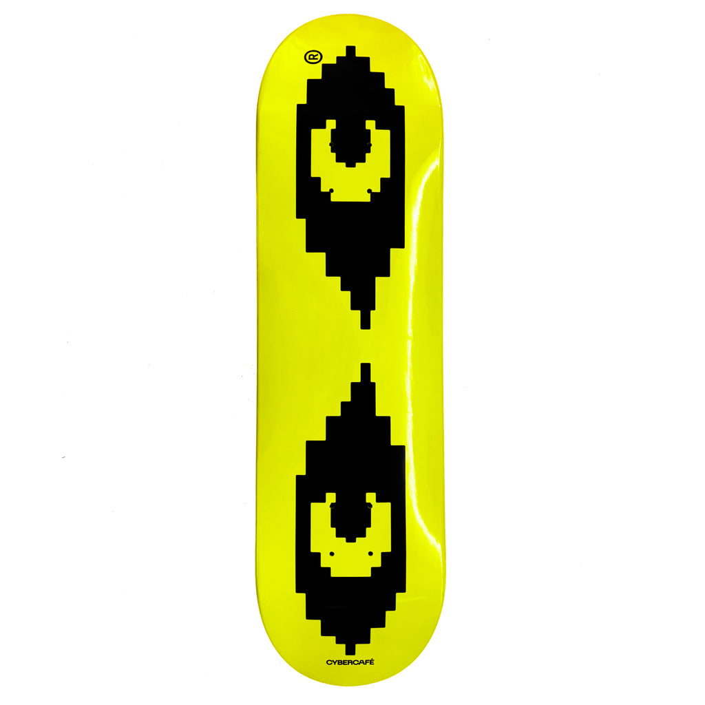 CC Full Dip Logo Deck - Neon Yellow