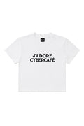 J'adore Baby Tee - White