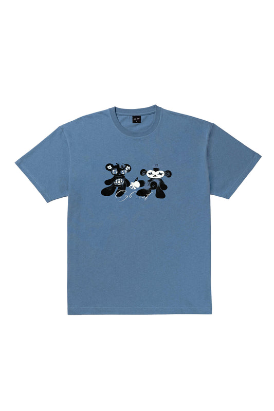 Apple Tee - Dusty Blue