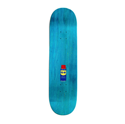 Silver Logo Deck - Turquoise