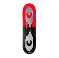Silver Logo Deck - Black / Red
