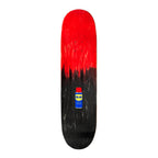 Silver Logo Deck - Black / Red