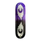 Silver Logo Deck - Black / Purple