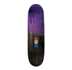 Silver Logo Deck - Black / Purple