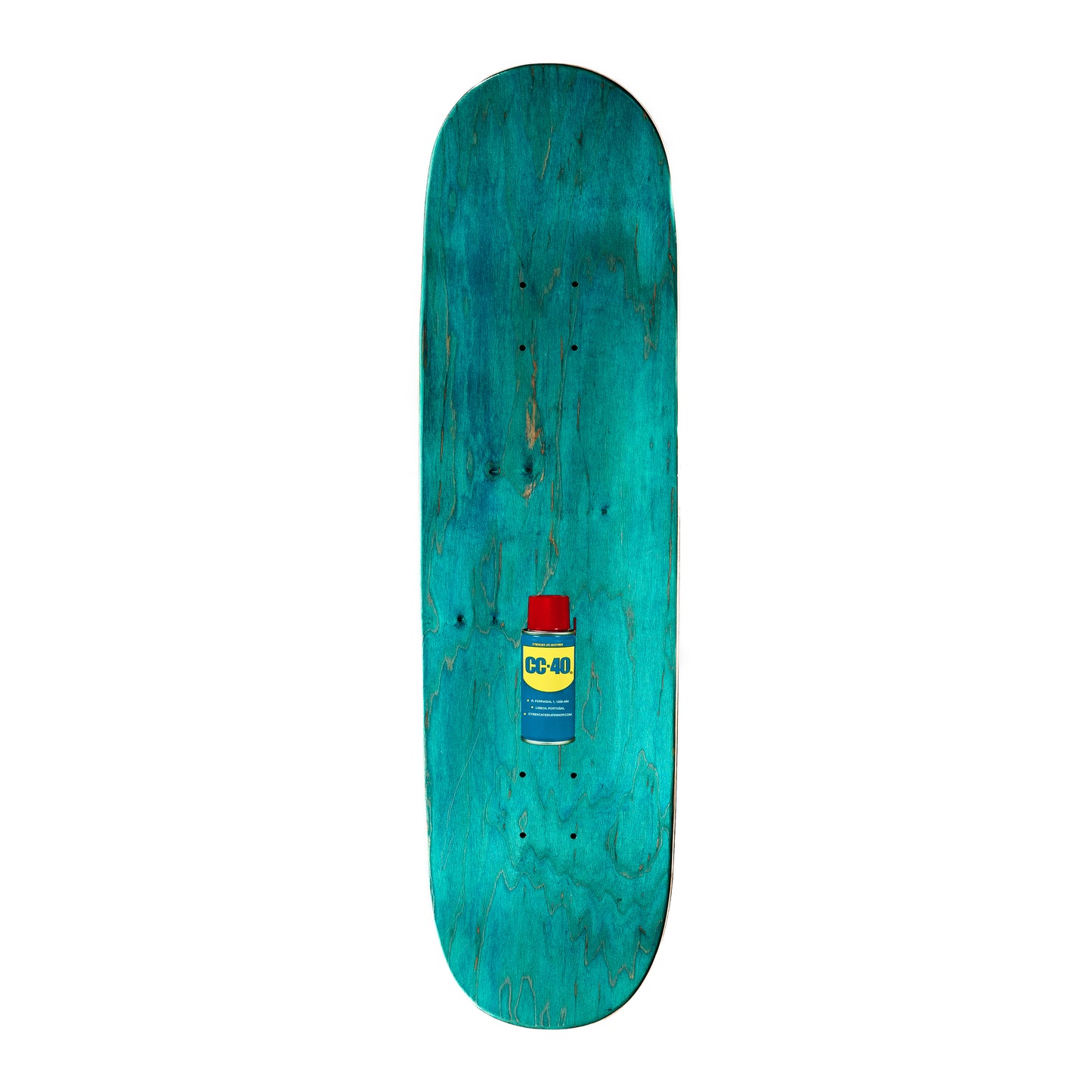 Silver Logo Deck - Green