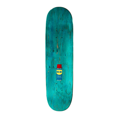 Silver Logo Deck - Green