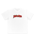 Poppy Flowers Tee - White