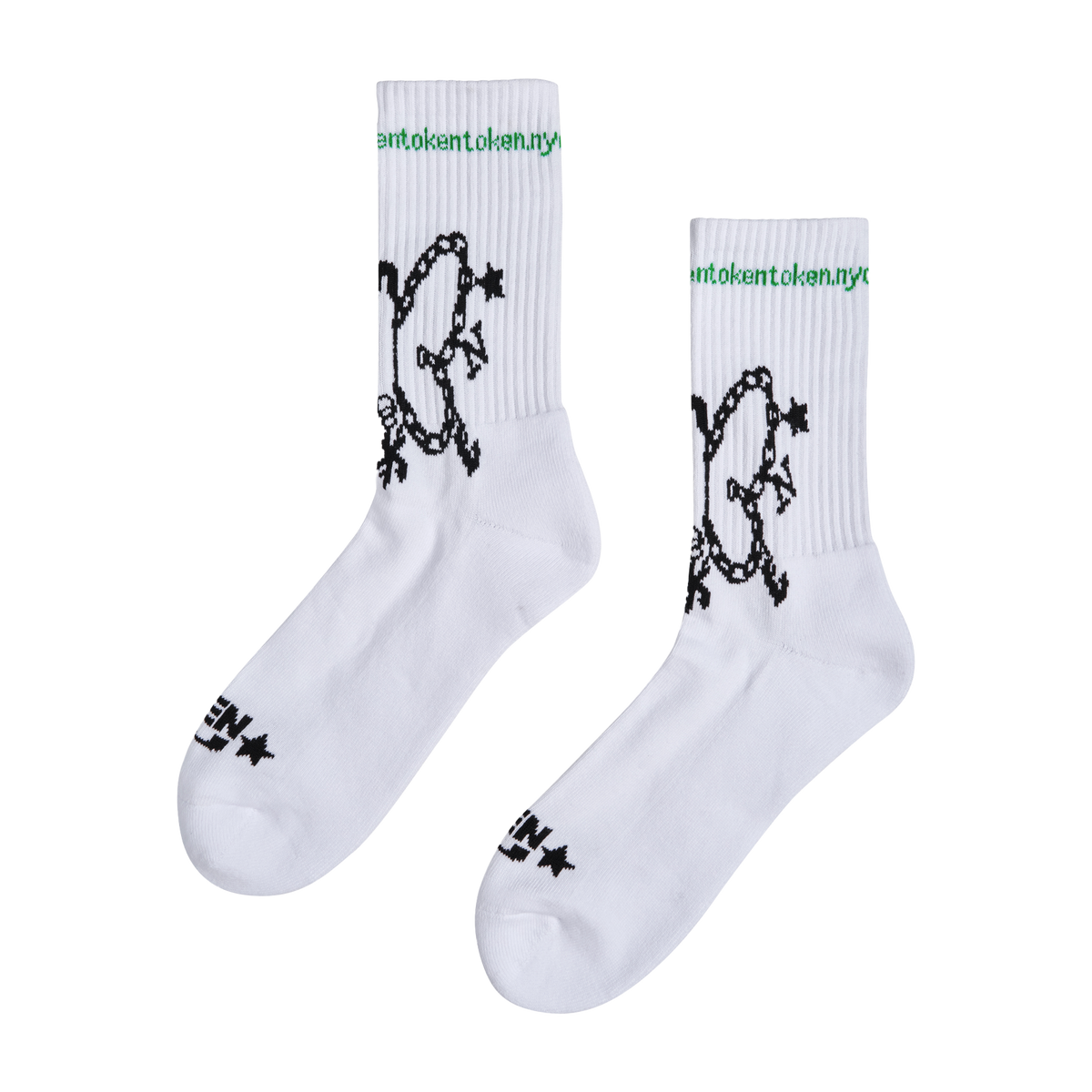 Delta Socks - White