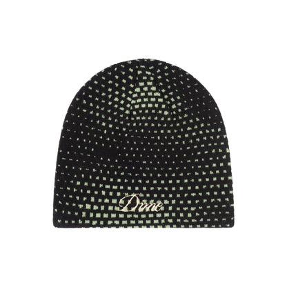 Pixel Skully Beanie - Black