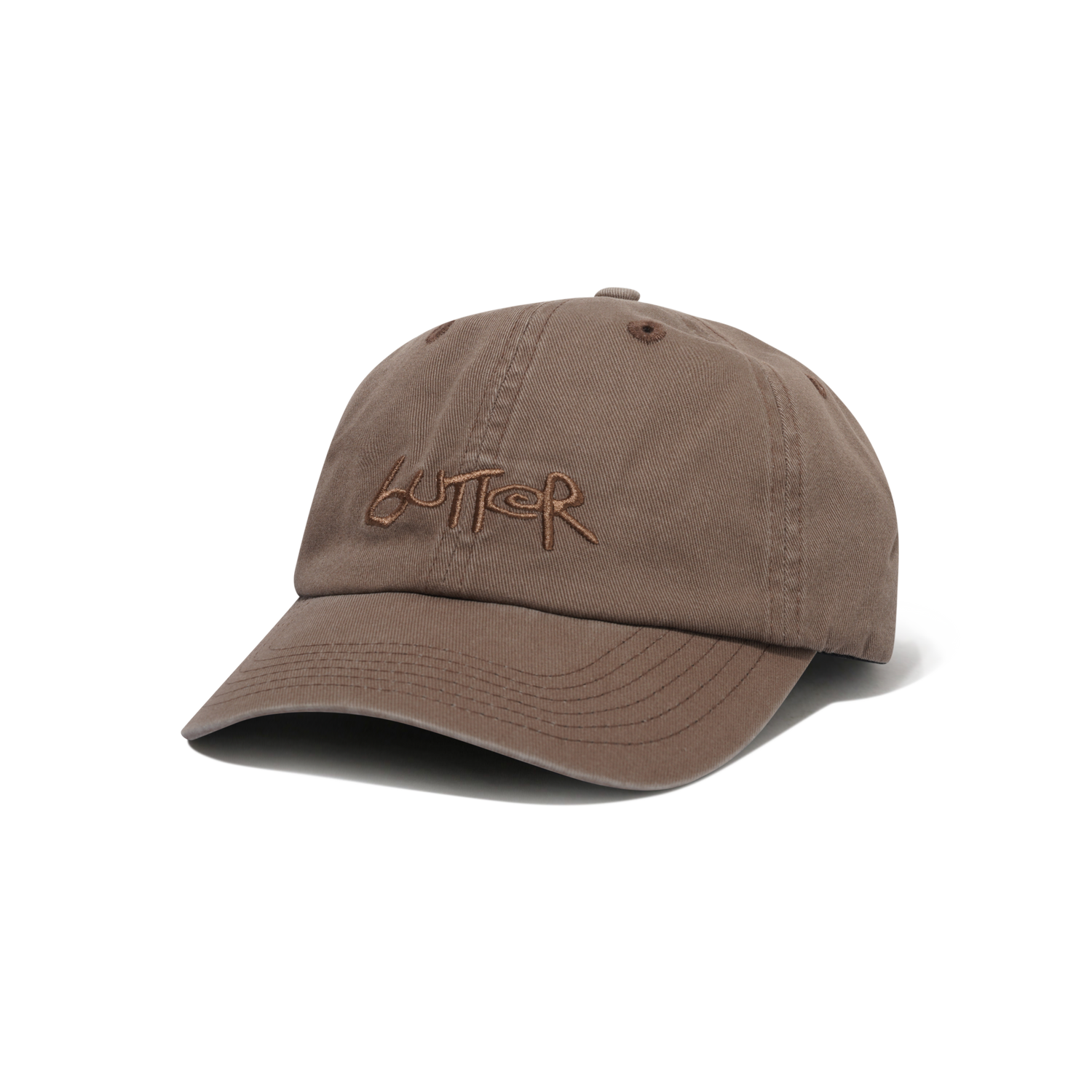 Abseil 6 Panel Cap - Brown