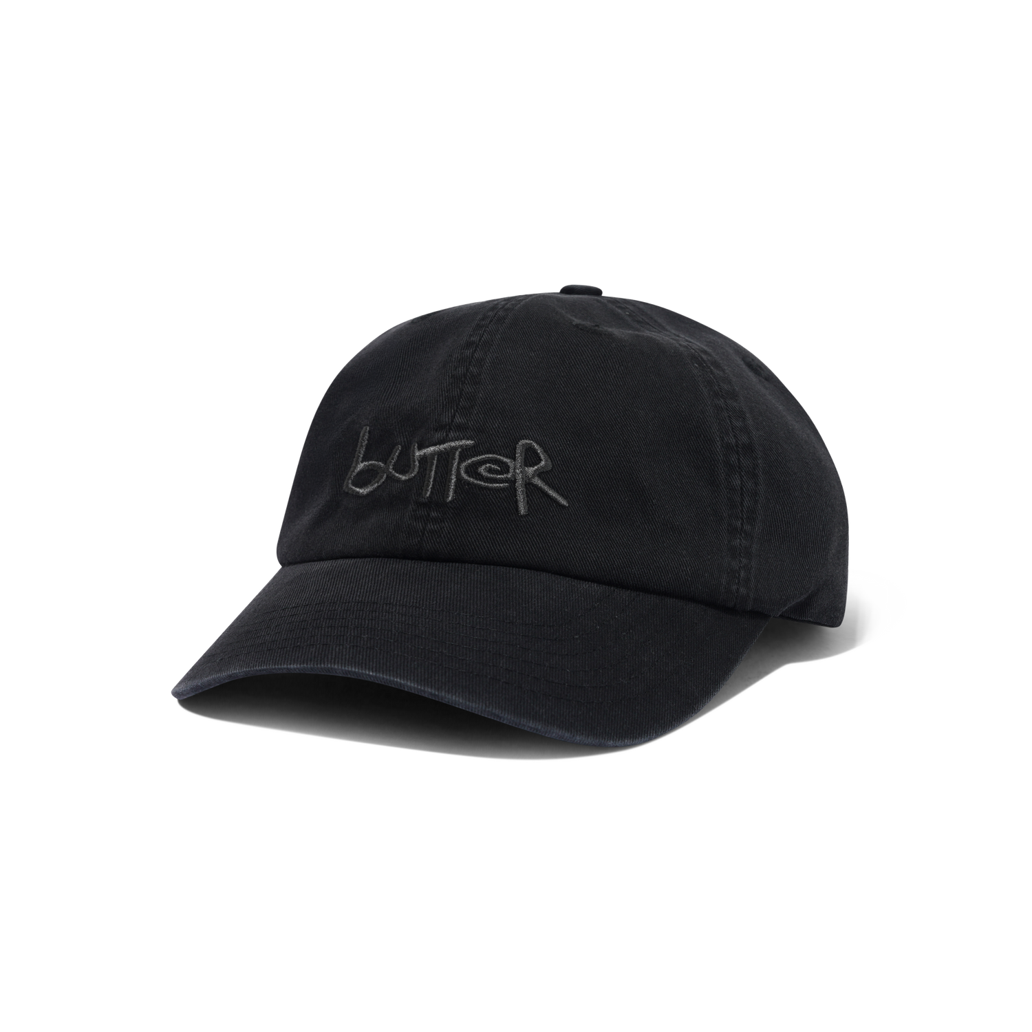 Abseil 6 Panel Cap - Black