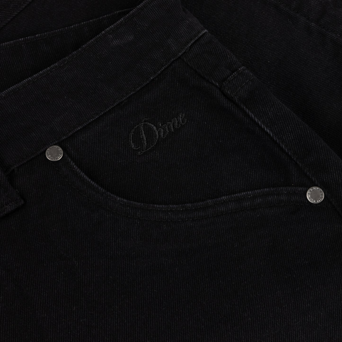 Carpenter Denim Shorts - Jet Black